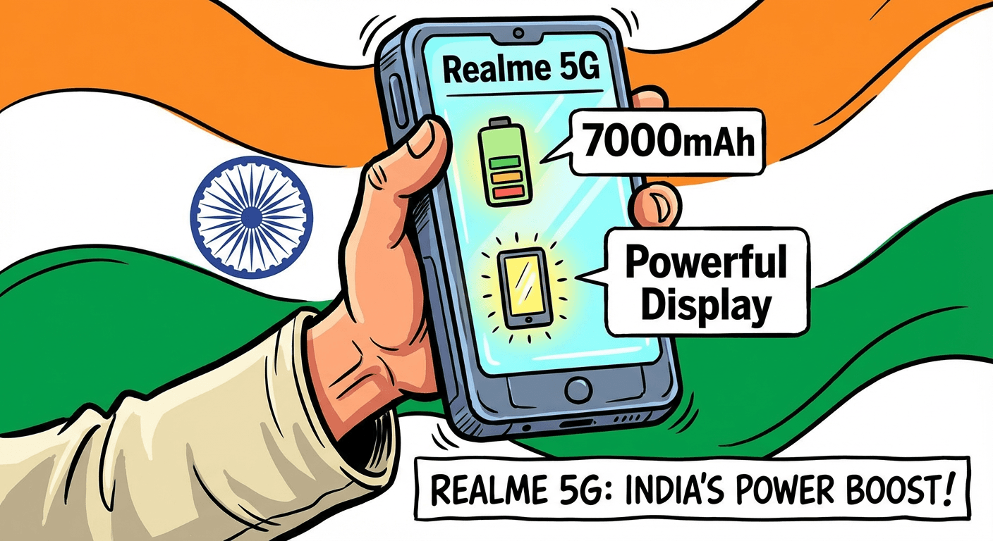 नवीन Realme 5G स्मार्टफोन भारतात लाँच!