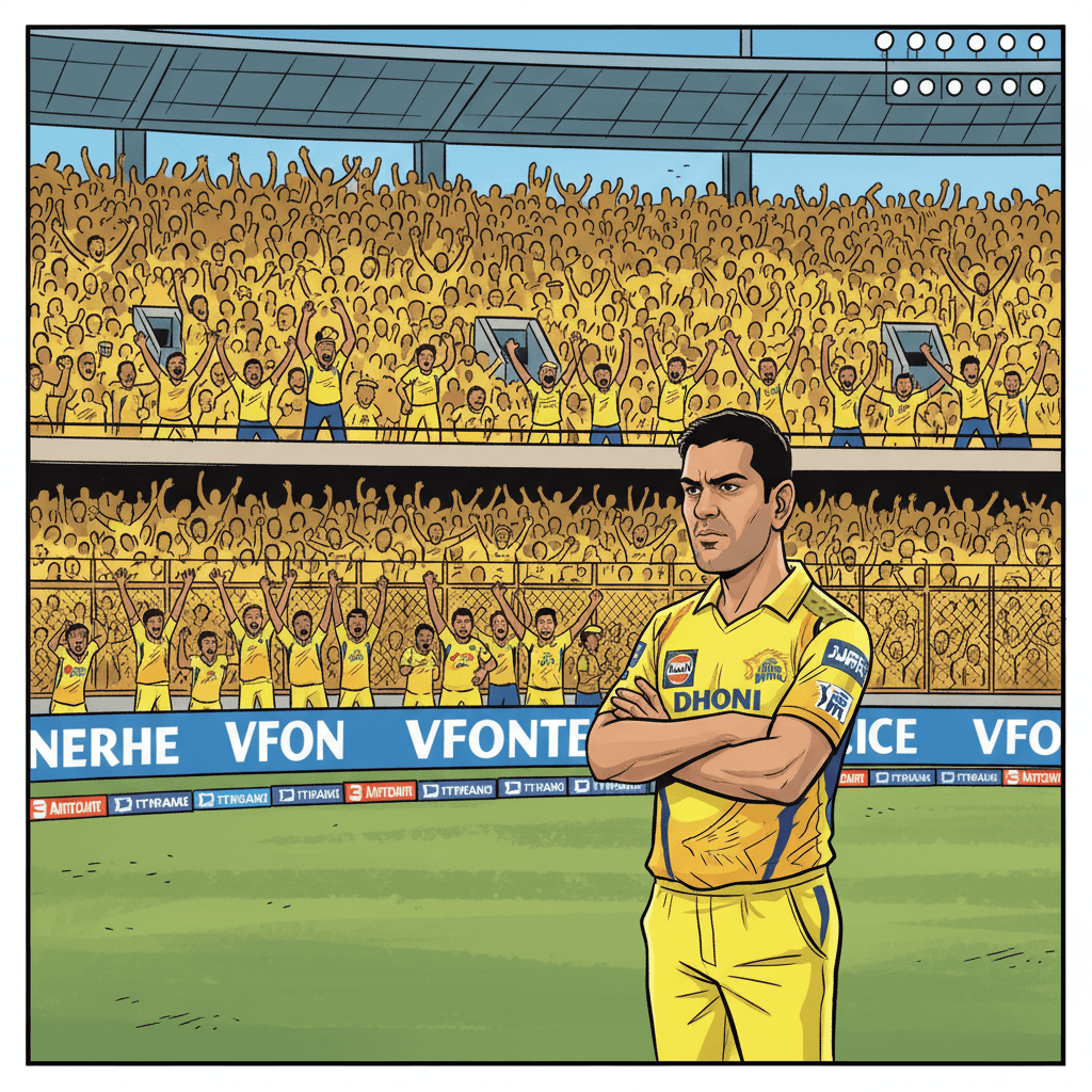 CSK चा KKR वर विजय!