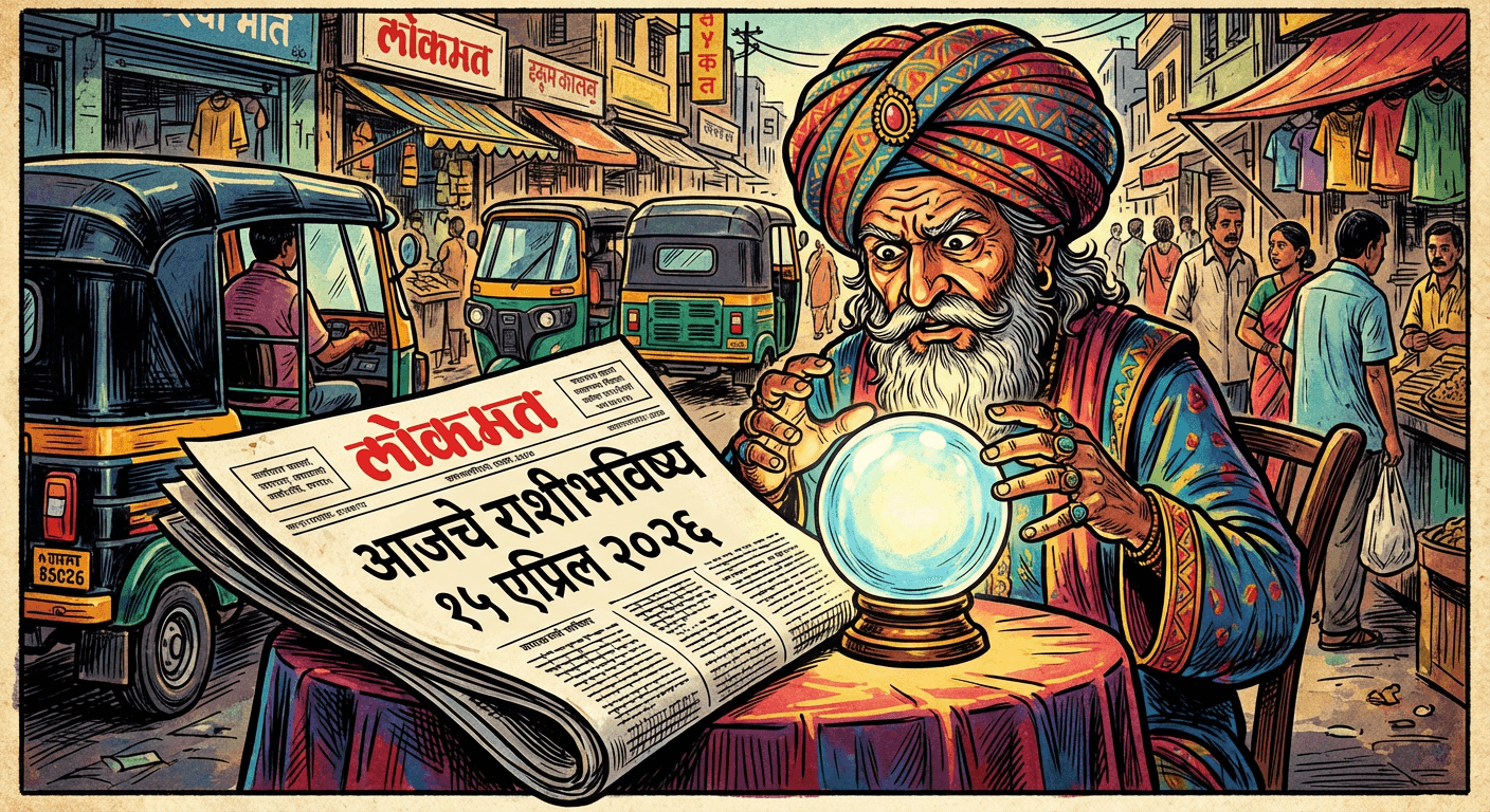 15 एप्रिल 2026: राशीभविष्यावर एक कटाक्ष