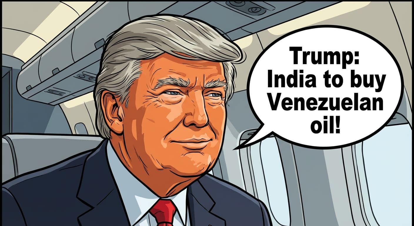 Trump: India to buy Venezuelan oil!