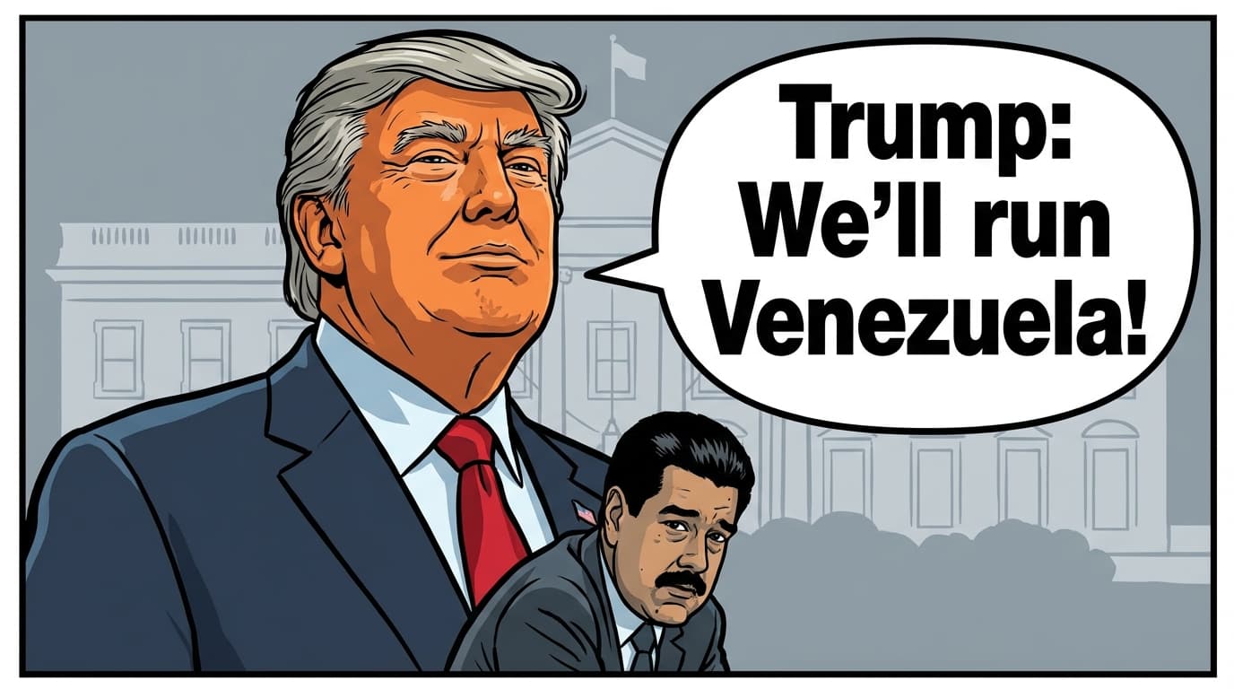 Trump: We'll run Venezuela!