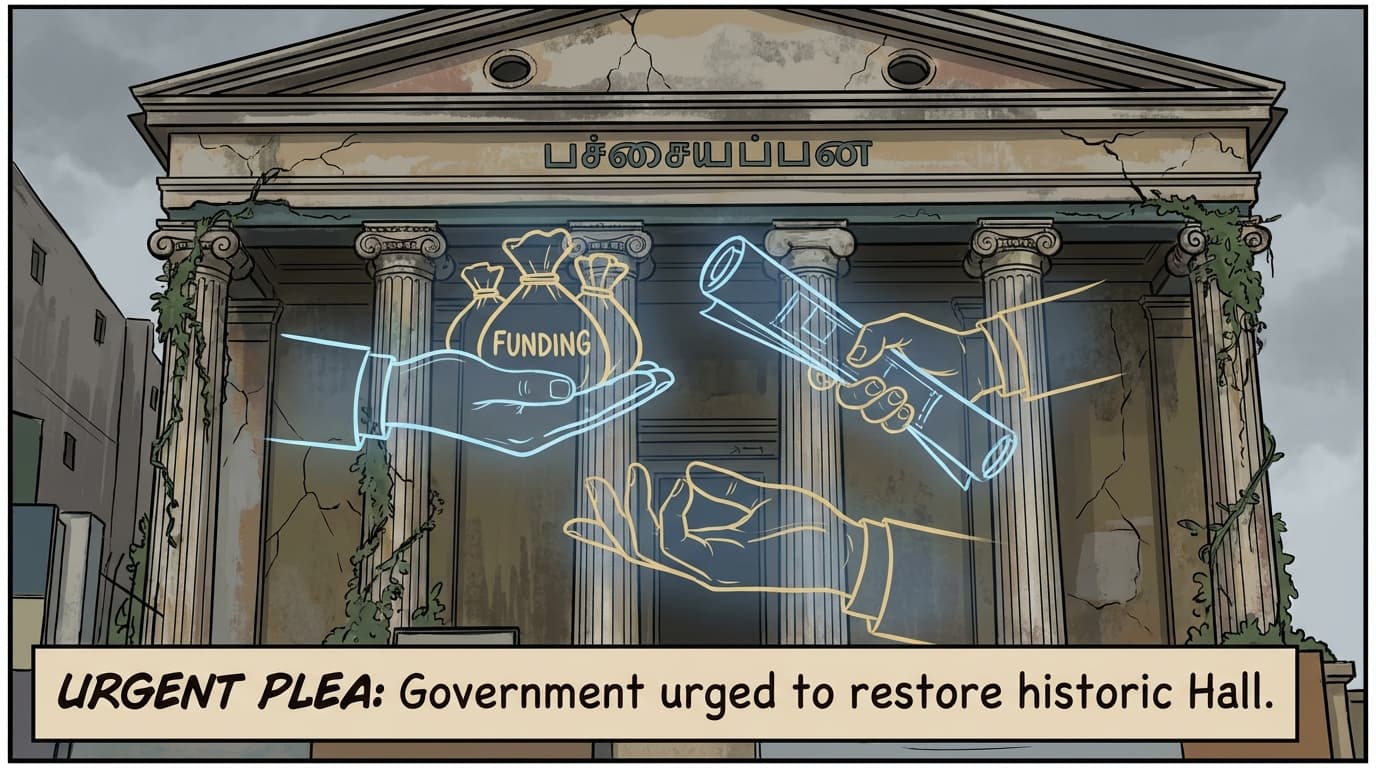 Urgent Plea: Government urged to restore historic Hall.