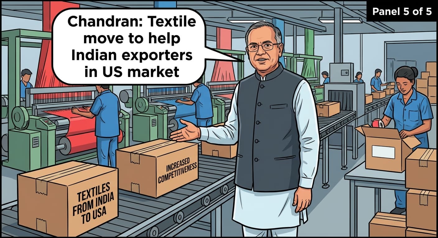 Chandran: Textile move to help Indian exporters in US market
