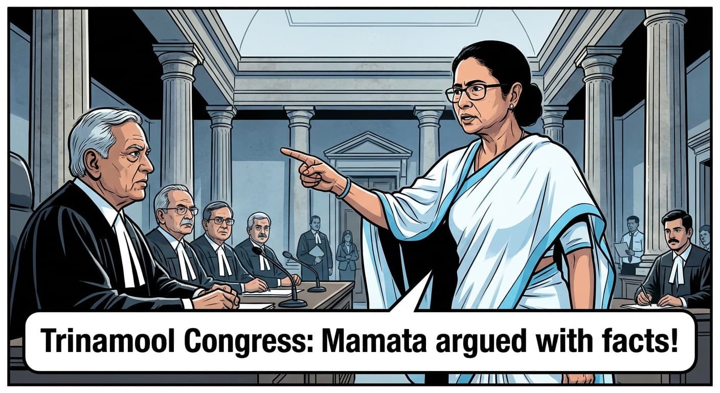 Trinamool Congress: Mamata argued with facts!