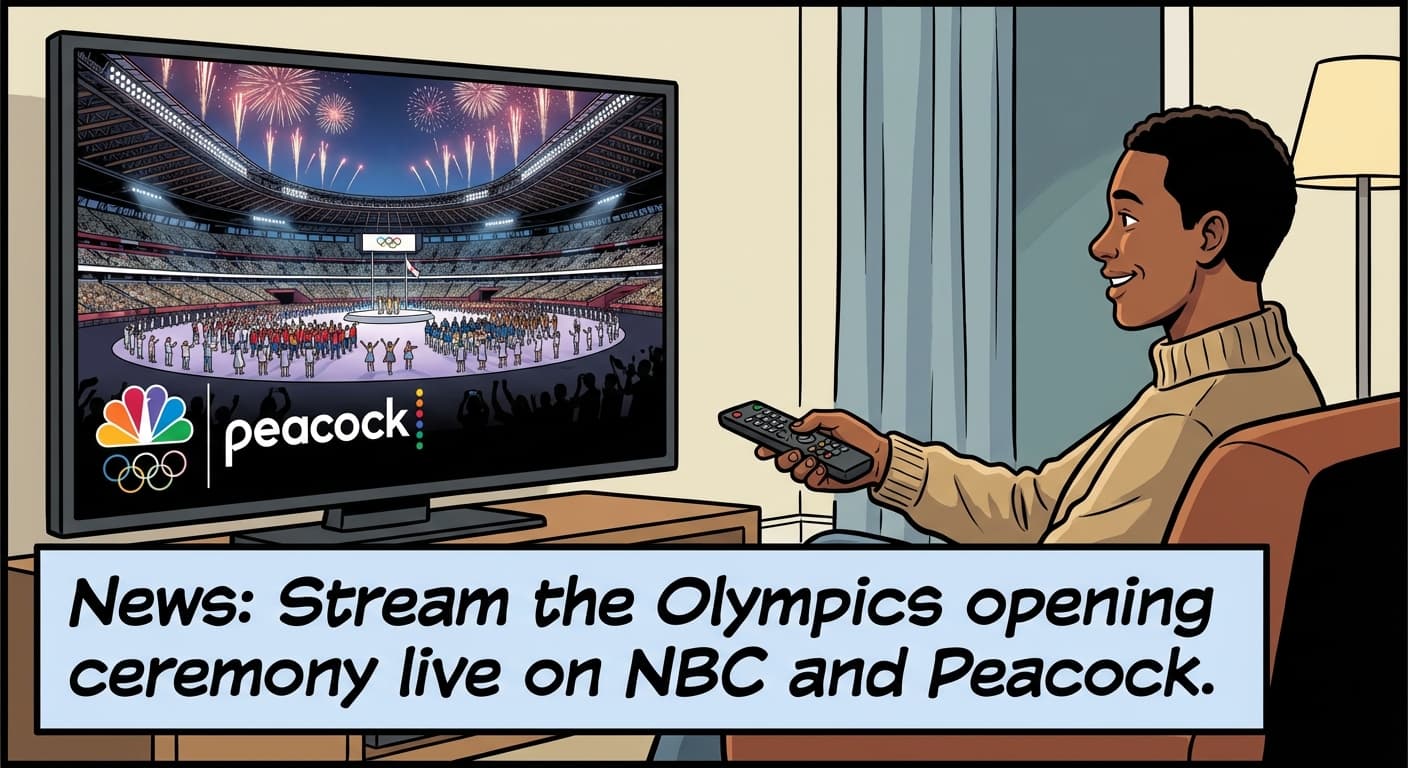 News: Stream the Olympics opening ceremony live on NBC and Peacock.